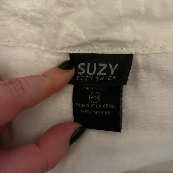 Vintage 100% Cotton Cottagecore Embroidered Midi Skirt - Picture 5 of 6